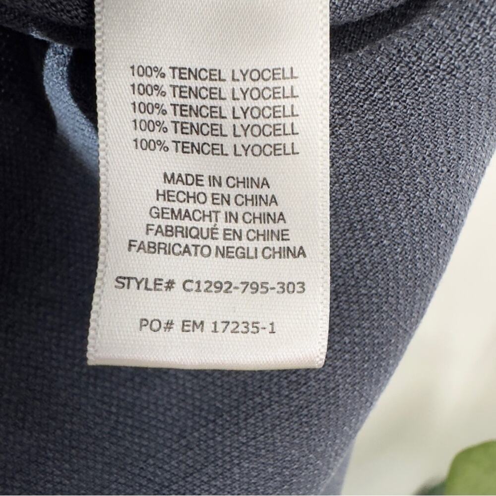 Anthropologie Cloth & Stone Adjustable Tie Waist Skirt 100% Tencel Lyocell Mini - Picture 4 of 5